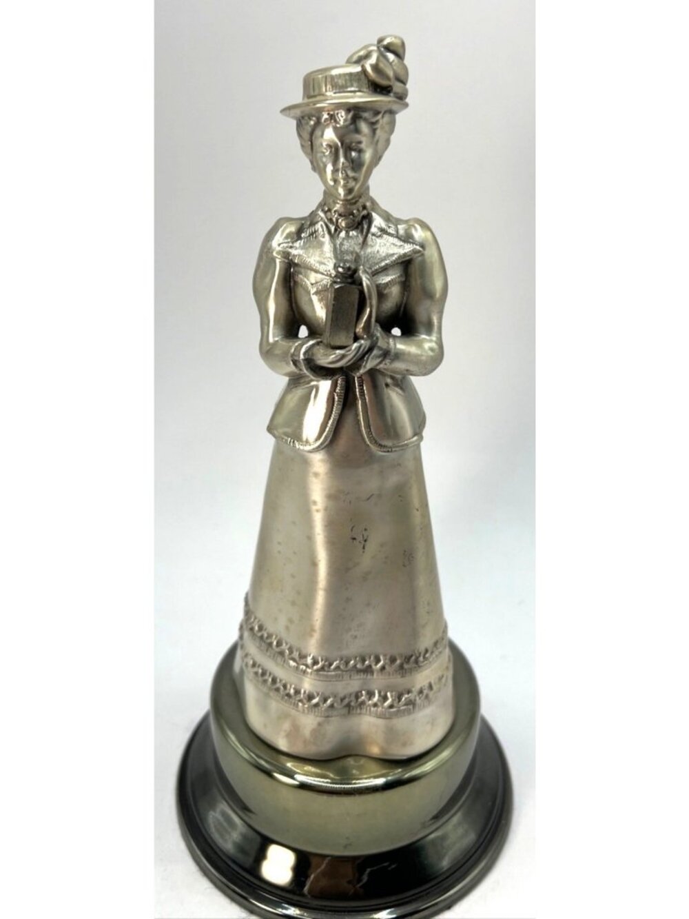 1985 Avon Pewter Figurine, # 4 In Sales Increase